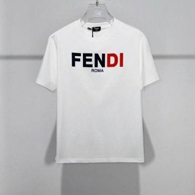 Fdi 2025Ss春夏新款圆领短袖T恤 定制面料 定型 不缩水 经典字母Logo 全网独家首发 百搭款细节处理完美 十分精致 原版面料 网红明星同款 高版本