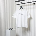 maisonmargiela 马吉拉 刺绣破坏贴布圆领短袖T恤 重磅精梳260G纯棉双纱面料 手工多处破坏 螺纹定织定染通肩拉条工艺增加衣物清洗寿命 触感舒适