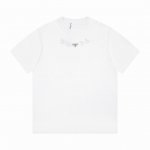 上新： 款号：B214 prada 普拉达25Ss新款经典三角标刺绣Logo字母休闲圆领短袖T恤 1面料采用260克纯棉双纱面料 柔软亲肤、透气性强，定位裁剪工