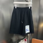 纯原臻品 顶级原版复刻 Burberry 巴宝莉2025Ss贴布刺绣战马字母经典短裤 原版面料高版本高品质 网红明星同款 专柜400克顶级毛圈纯棉面料，贴布刺绣