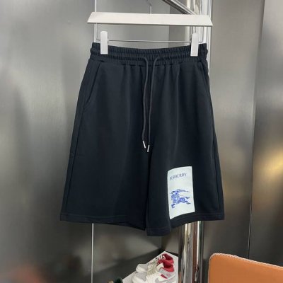 纯原臻品 顶级原版复刻 Burberry 巴宝莉2025Ss贴布刺绣战马字母经典短裤 原版面料高版本高品质 网红明星同款 专柜400克顶级毛圈纯棉面料，贴布刺绣
