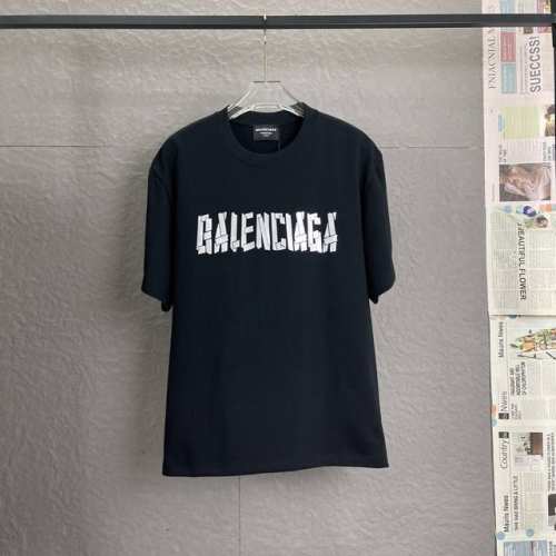 C35 balenciaga 巴黎世家 300高克重 立体胶工艺 独家专供新款原单男士休闲短袖 高端定制 高版本 时尚百搭爆款 进口面料 手感超柔软细腻 穿着亲