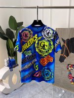 P250 Dg 2025Ss年春夏精品短袖T恤 官网同步 高端品质 定制进口双丝光棉面料，顶级大厂工艺制作，时尚大牌印花烫钻Logo设计，手感柔软细腻 穿着亲肤