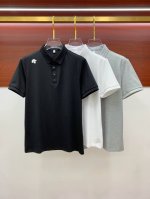 迪桑特25Ss新款春夏短袖翻领T恤Polo，最高版本客供定制高端朱地面料简单时尚款，拼色螺纹超级好看！经典Logo简单大方的款式！满满的高级感，四季可穿。简欧风