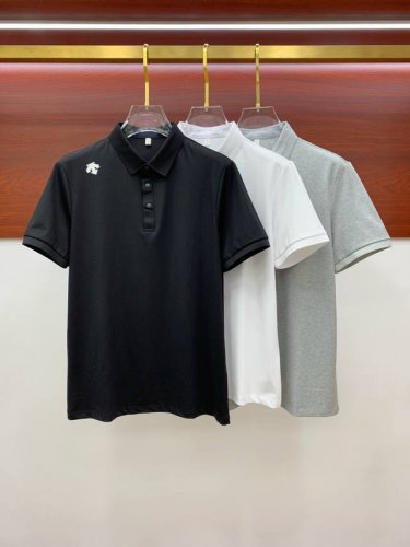 迪桑特25Ss新款春夏短袖翻领T恤Polo，最高版本客供定制高端朱地面料简单时尚款，拼色螺纹超级好看！经典Logo简单大方的款式！满满的高级感，四季可穿。简欧风