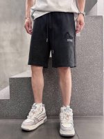 福神Evisu立体贴布大M短裤卫裤 极具个性 出门不怕撞衫 简洁百搭 质感满满 男女同款 潮男潮女夏日出门必备单品 颜色 黑色 尺码:M~3X 款号:2057