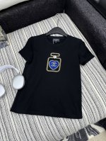 爆款现货 原单品质 Chan*｜25香水瓶手工订珠短袖T恤 精致版型上身巨显瘦！ 定制手工 精品设计 低调奢华！ 时髦精必备单品解锁所有穿搭！ 认准我家品质！经