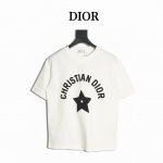 dior 迪奥 25Ss 五角星短袖T恤 面料采用定制240G 26支特滑双股精棉平纹高密无尘全棉布料。前幅高密度加厚，走线平整，代工品质，全套定制辅料。 尺码