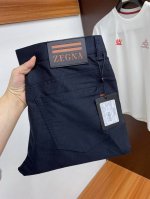 p230 Zegna/杰尼亚 超A代购级别强货 2025春夏专柜新款 Ez家专柜直供产品，顶级原单商务正装直筒男士西裤春夏休闲裤。 25Ss春夏高端男士定制专柜