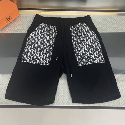 上新 纯原臻品 顶级原版复刻 Dior 迪奥2025Ss夏季新款双D定位提花拼接口袋短裤休闲裤 原版面料高版本高品质 网红明星同款 采用专柜420克高原版面料