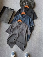 专柜桑蚕丝！ 人气爆款！Loewe 罗意威专柜新品桑蚕丝无痕短袖Polo衫！恒隆在售万元级，款号：2660 罗意威家今年旗舰系列桑蚕丝面料！纯天然蚕丝混纺锦棉经
