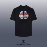 顶级代工品质 Louis Vuitton 路易威登 24Ss 经典T恤短袖 不需要所谓烂大街的华丽文案 主打品质 面料经过2次高温缩水固色 不变形不缩水不起球