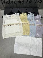 新品上线 款号:27591# #Niu三角Logo两件套实拍图