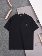 arc‘Teryx 始祖鸟，2025 Ss春夏新款 大鸟Logo彩色渐变印花 圆领短袖T恤男女同款 简约时尚精致，色彩搭配舒适， 定织定染纯棉洗水面料250克重