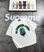 70 bape 猿人头 Bape×Gunna联名款经典系列 专柜款复古情侣 印花短袖T落肩袖 重磅280G精梳棉材质 透气舒适 版型宽松 进口外贸级专柜印花，随