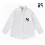 款号：141 Mlb新款梭织大Logo老花衬衣，男女同款，前面大标采用万针刺绣，后背标志性大Logo很有设计感，日常通勤随便穿搭都很Nice，面料轻薄舒适，四季