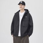 arc'teryx 始祖鸟连帽冲锋衣外套 始祖鸟25年春秋季新款，专柜同步新品！ 高品质的货！ 喜欢的千万别错过。 柜子同步款！ 贸易公司出口订单货，始祖鸟冲锋
