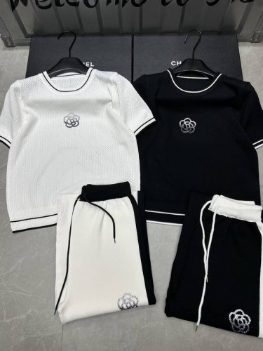 新品上线 款号:27552# #香香山茶花套装实拍图