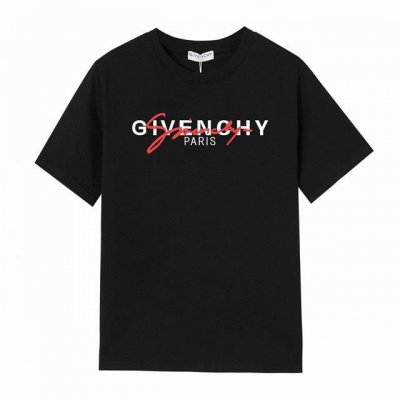Givenchy 纪梵希字母飘带短袖T恤,简单的设计看起来特别大方！版型剪裁特别有讲究！上身很洋气显瘦内搭外穿都看高密针织圆领设计，平整简约！亲肤透爽！T恤面料