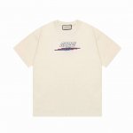 隔天到 Gucci 古驰 腰带 双G字母刺绣% Logo标识精致升级 原版面料 官方同款 短袖T恤 定制 同缸染面料 手感非常舒服 春夏最新版本 颜色: 杏色