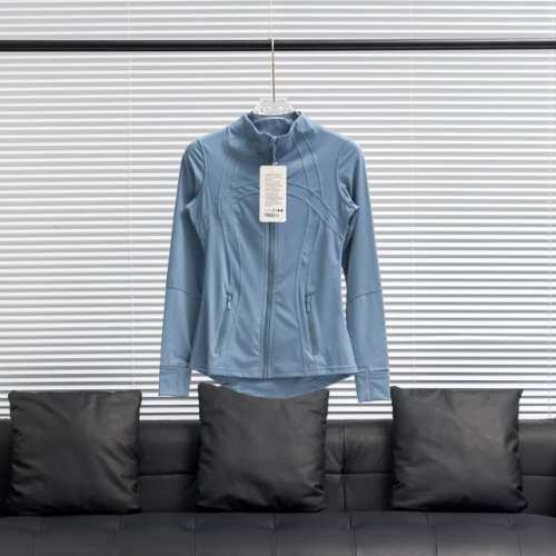 工厂p直供 Lululemon丨露露乐檬Define立领纯色瑜伽服 配色：蓝柳色 尺码：2 4 6 8 10 12