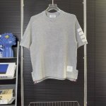 435 当天到货 现货现配 thom Browne 汤姆布朗25Ss四杠针织衫短袖 原版面料 官网同款 非再生纱 高版本 独立定织面料 经历柔软定型 洗水不变形