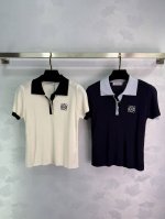 Loew罗意翻领针织短袖 经典配色 衣服超级好 质感十足 短袖设计 适合夏季穿着 简约大方 2色3码Sml T226B