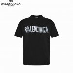 balenciaga 巴黎世家 24Ss 美纹纸胶带印花短袖 今年最火爆的短袖没有之一 前后全部采用了全新的工艺区分市场丝网印 真正的还原了原版的多处细节和颜色