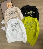 Arcteryx System A 始祖鸟 秋冬男女透气圆领T恤户外运动休闲长袖 功能性面料 有一定防晒效果 高密度走线 腋下针织面料提供舒适透气 手臂拉链口袋