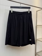 bal 巴黎25Ss Ib字母高弹力冰凉感短裤 夏日人手必备 基础简约纯色 舒服到嗨 Size:Xs S M L