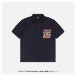 fendi 芬迪 25Ss Ff彩绣口袋拉链polo短袖-藏青色 原版 G全棉珠地面料 前胸口定位 车工口袋形狀 口袋19个F撞色线刺绣 后幅刺绣 Ff 图案