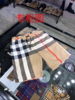 全新升级面料 价格p不变 Zp版本 零色差 精准对位 Yb开模 - Bur巴宝莉经典款 格纹对位沙滩裤短裤 男女同款 -采用原版1:1同等面料定制 独家品质区别