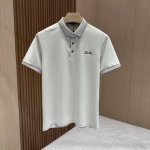 loro Piana 诺悠翩雅 经典时尚翻领 Polo衫短袖 贸易公司渠道订单，官网同步发售，简约大气，时尚百搭，品相更是无法挑剔更不易褪色彰显出别样的风味 码