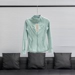 工厂p直供 Lululemon丨露露乐檬Define立领纯色瑜伽服 配色：水晶绿 尺码：2 4 6 8 10 12