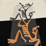 始祖鸟 Arcteryx Multi Bird Logo始祖鸟字母图案纯棉透气运动休闲男女宽松半袖纯棉圆领短袖 原版260G纯棉精梳面料 亲肤舒适 采用进口数码