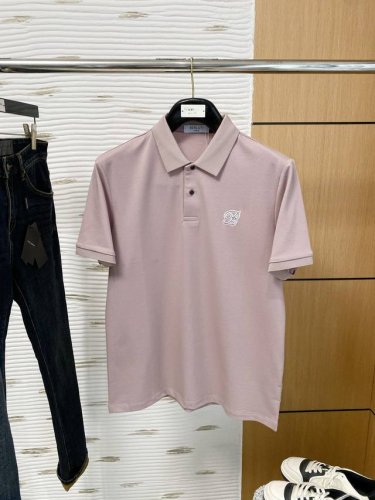 berluti 伯鲁蒂、2025夏季新款Polo短袖 六角珠地棉 透气舒适度高，手感细腻柔软，亲肤舒适 码数：M-3Xl