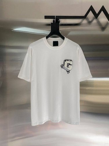 Givenchy#纪梵希.25Ss毛巾绣大G字母图案绣花短袖T恤 面料采用定制Giv全棉双纱面料 克重260G 手感松软细腻扎实 舒适透气不易变形 螺纹采用定织