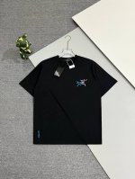 高版本] Arcteryx 始祖鸟 新款25S新款短袖T恤.高克重原单推荐 风靡海外的运动品牌 炫彩渐变色彩始祖鸟刺绣设计.好看又时尚.订制优质32支双股280