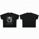 saint Vintage 美潮特殊版型连体袖爆款短袖T恤 p价： 码数：M L Xl 款号：2151 颜色：黑色