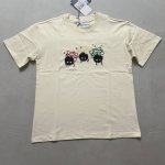 Loewe千与千寻联名小煤球绣花圆领短袖