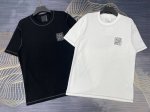 上新 Givenchy纪梵希2025春夏新款刺绣字母Logo圆领短袖T恤 高版本高版本 280克精棉面料 全网独家首发 百搭款细节处理完美 进口高密度刺绣Log