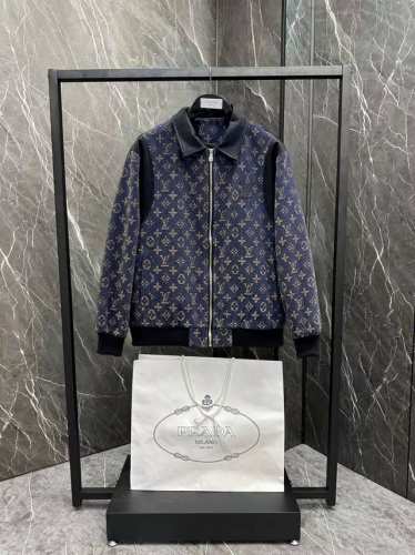 古奇 官网同款，三标齐全，提前发售 2025Ss开春新款男士牛仔夹克外套，原单三标齐全高端版本 专柜定制面料 透气舒适度高，细节无可挑剔，品牌元素设计理念，体现