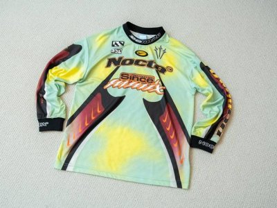 顶级热度 强推单品 Nike Nocta 24Ss 联名款 赛车印花速干网眼宽松休闲长袖T恤外套 宽松版型 男女通穿 颜色：图片色 尺码：S M L Xl 尺码
