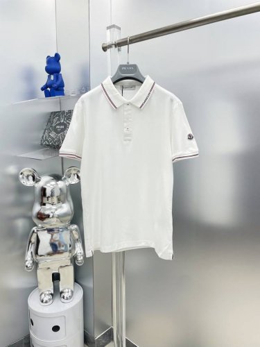 Mon*蒙口 2025Ss夏季新款字母徽标翻领polo衫短袖 M 经典商务 高端男装的天花板级别的商务男款！ 简约时尚大气不失优雅，单穿内搭体面过人，品质控 细