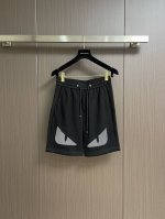 Fendi 网布百慕大短裤，本款短裤选用客供面料打造，380克重，网眼面料嵌饰，以小怪兽眼睛点缀，细节拉满！运动时尚！尺码：M-3Xl