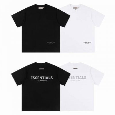 Fear Of God Fog复线 #F23 Essentials 字母Logo短袖 颜色：白 黑 尺码：S~Xl