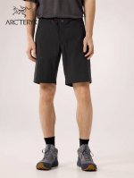 男款官网同款Arc'teryx 始祖鸟 男子刺绣软壳小标速干短裤 三标辅料齐全 区别市场垃*货 aequora Airperm软壳面料带来富有弹性的表现力 让你