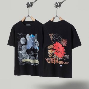 款号：Ts65 顶级品质 Travis Scott Cactus Jack X Utopiatour乌托邦联名款短袖 做工精美 走线流畅 原版开模 工艺讲究 印