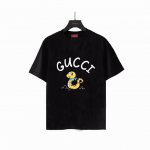 实拍细节图+尺码表 Gucci 古驰 趣味粉蛇字母Logo印花短袖 面料：规格采用实打实240G 100%纯棉 针织内的兰博基尼，定织定染！属于高敏感特殊色 我