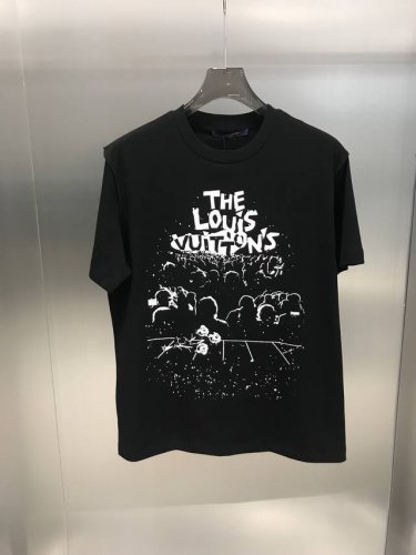 顶级最高版本 Lv路易威登Louis Vuitton 驴家1V 经典乐队狂响半袖T恤短袖 男女同款 情侣款 宽松版型 最高版本 原版面料 高版本 高品质 所有细